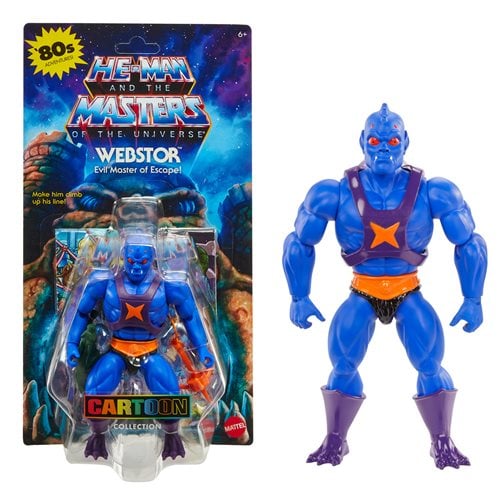 Masters of the Universe Origins Action Figure - Select Figure(s) Webstor (Cartoon Collection)