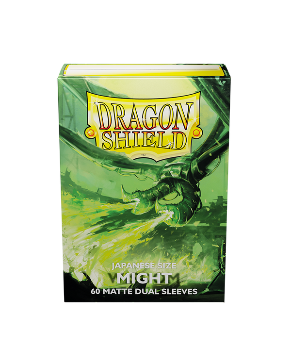 Dragon Shield: Japanese Size 60ct Sleeves - Might (Dual Matte)