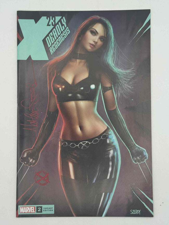 [Signed by Nathan Szerdy] X-23: Deadly Regenesis #2 Unknown Comics Nathan Szerdy Exclusive Var [IN STOCK] - Collectors World Toys Hover Image