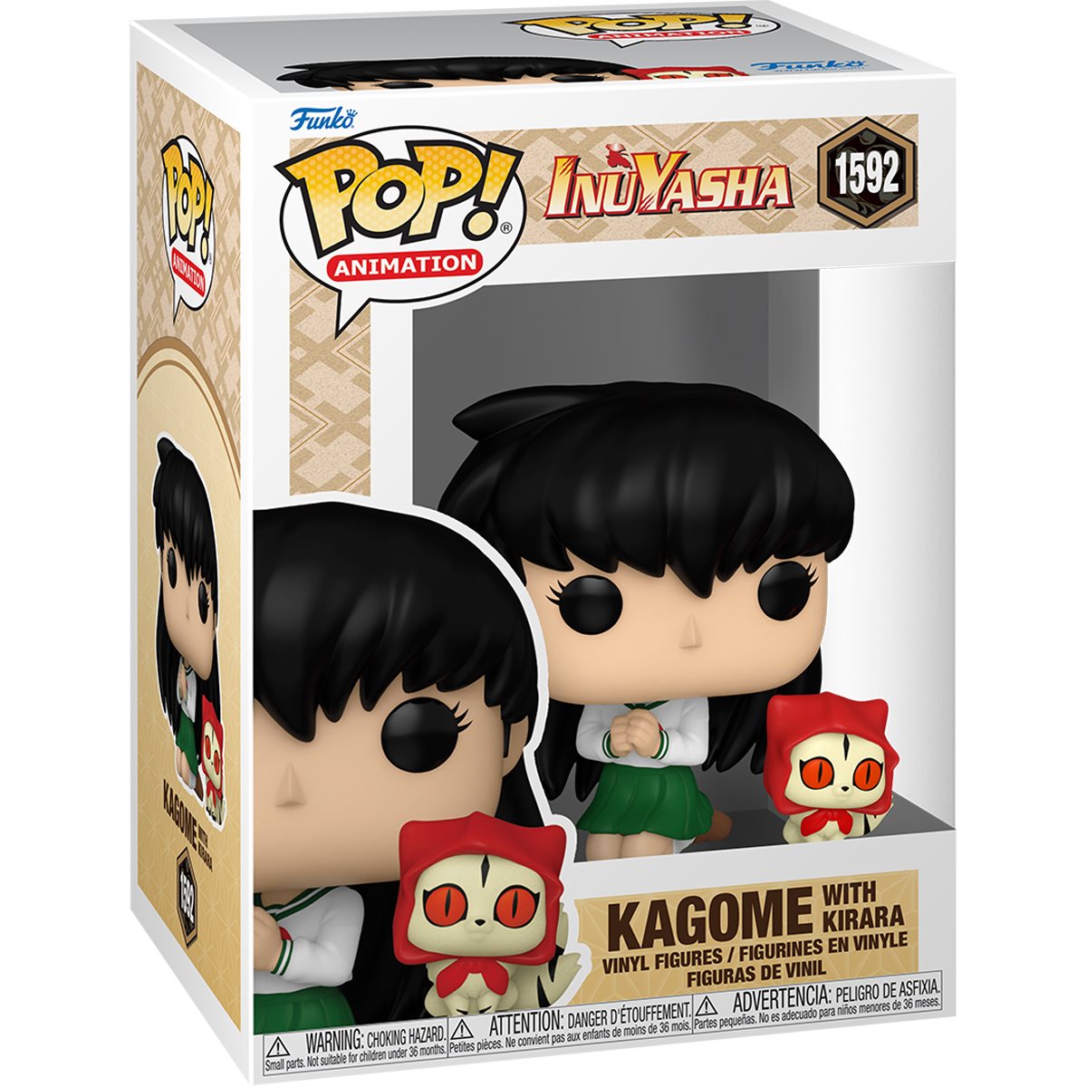Inuyasha Kagome with Kirara Funko Pop! Vinyl Figure #1592 & Buddy Secondary image