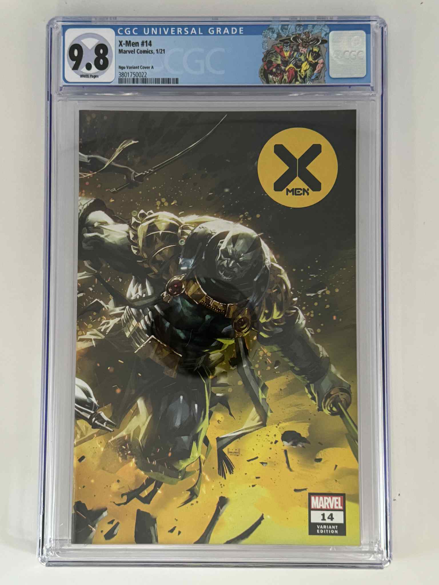 X-Men #14 CGC 9.8 Blue Label Kael Ngu Exclusive Var Main image