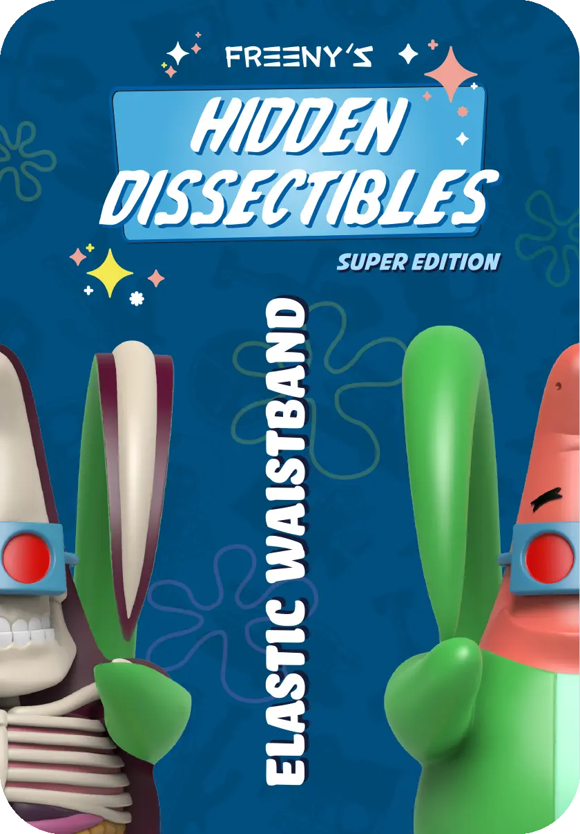 Freeny’s Hidden Dissectibles : SpongeBob SquarePants Series 04 (Super Edition) Blind Box (1 Blind Box)