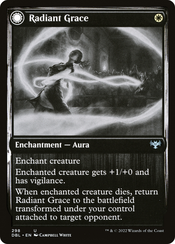 Radiant Grace // Radiant Restraints (DBL-298) - Innistrad: Double Feature: (Double Faced Transform)