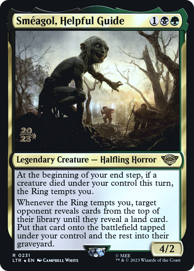 Sméagol, Helpful Guide (PRE-231S) - Tales of Middle-earth Promos Foil