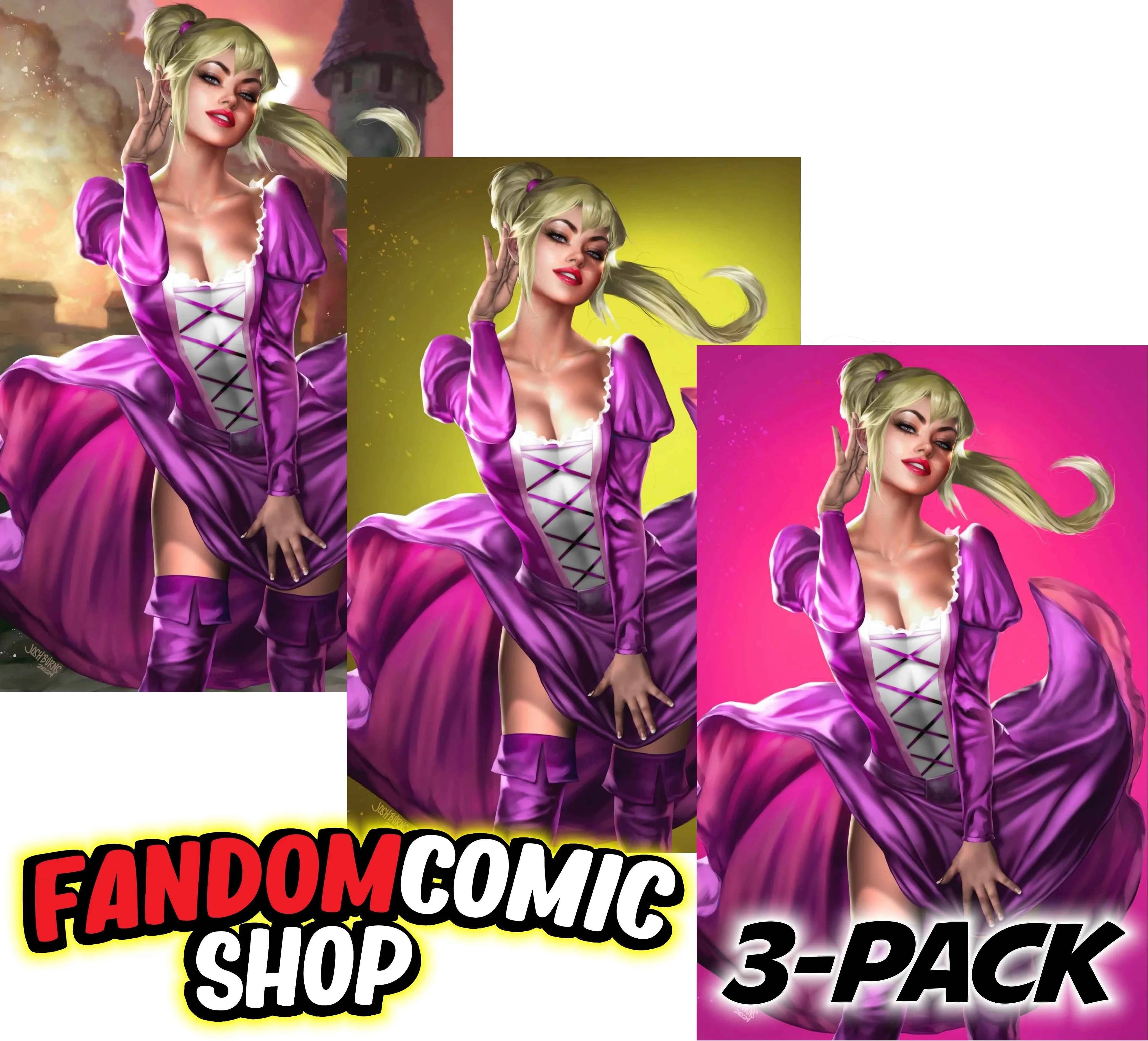 BETTY & VERONICA FRIENDS FOREVER FAIRY TALES #1 (JOSH BURNS EXCLUSIVE VARIANT A, B, C SET) Main image