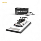 Microturbo Custom S2000 - Metallic White TOP FUEL 1:64 - Collectors World Toys