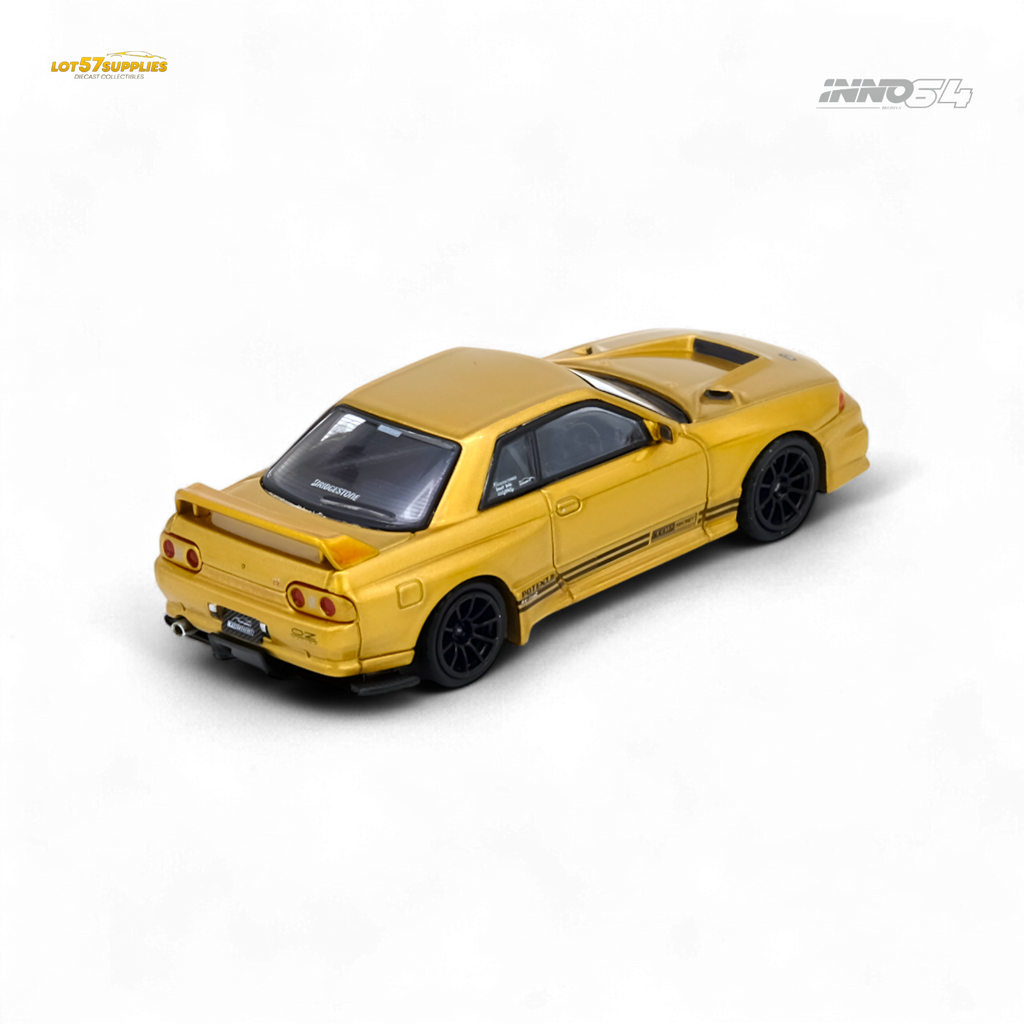 (Pre-Order) INNO64 TOP SECRET BNR32 GT-R - 650R Gold 1:64