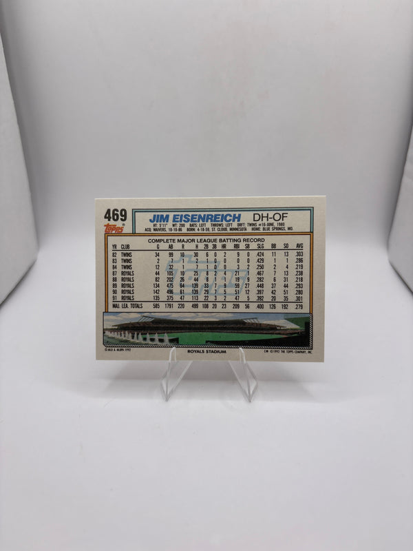 Topps Jim Eisenreich