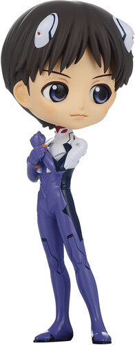 Evangelion SHINJI IKARI Plugsuit Style Q posket Figure Ver. B Main image