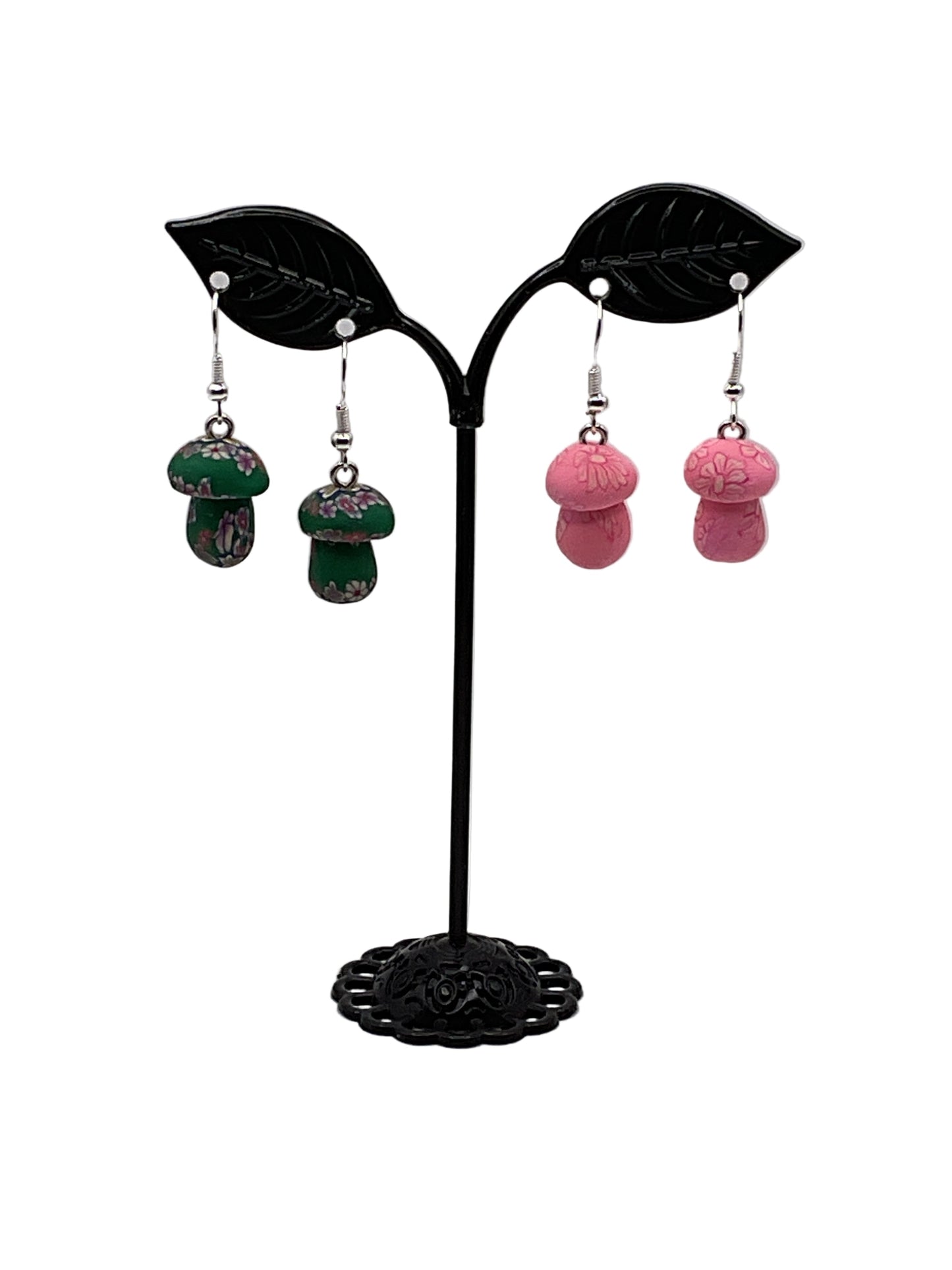 Clay Mushroom Earrings