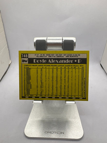 Topps Doyle Alexander