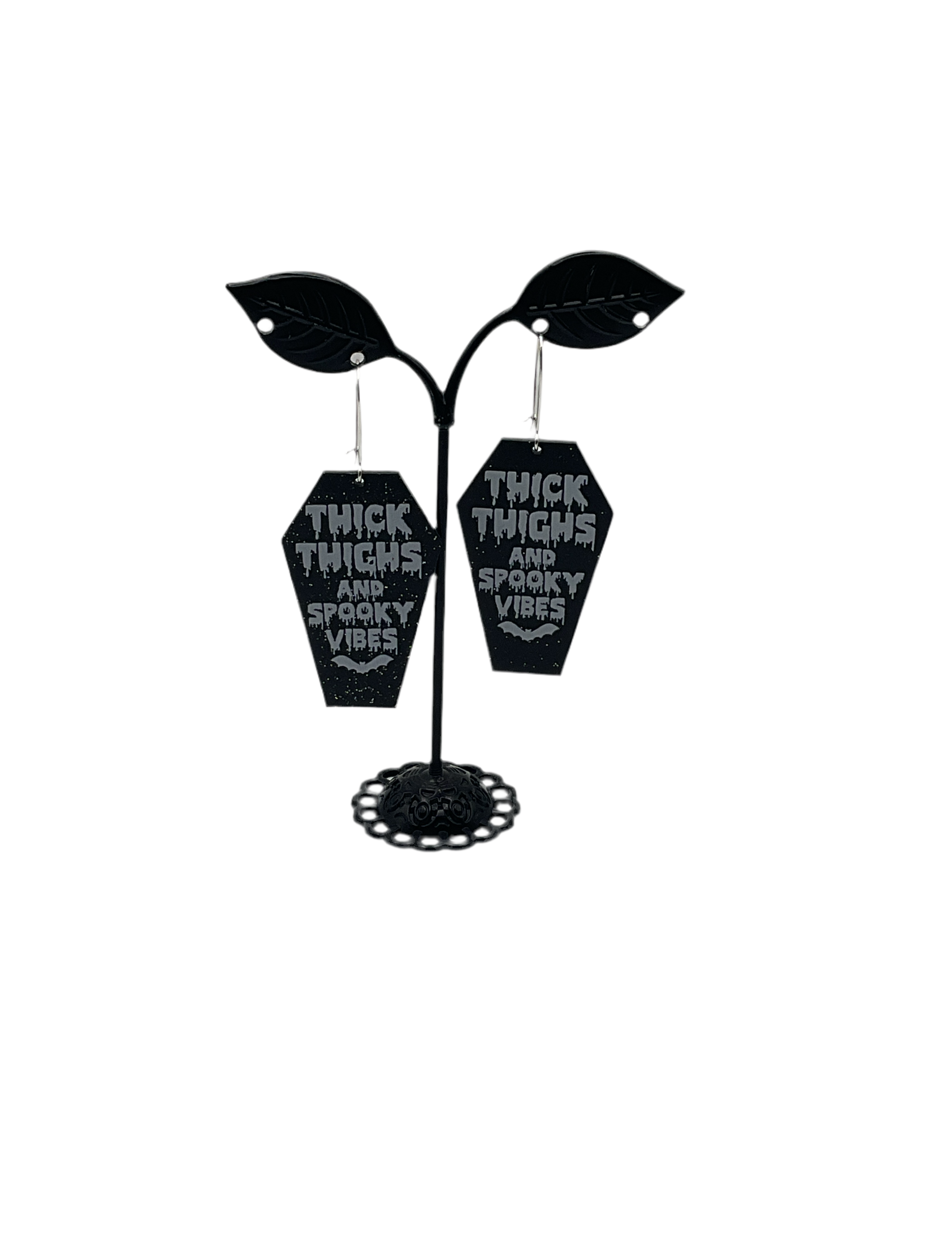 Thick Thighs and Spooky Vibes Earrings