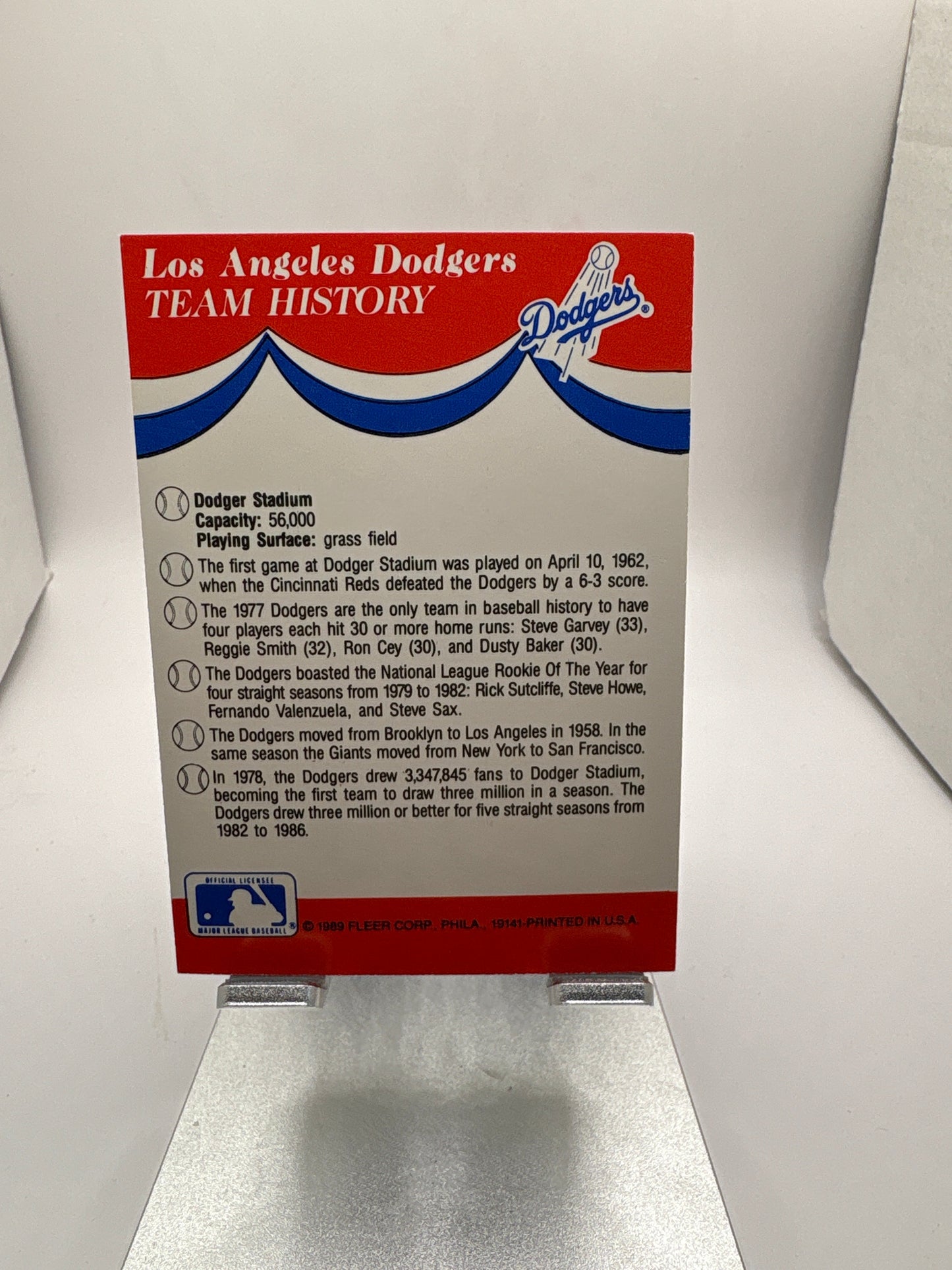 Fleer Los Angeles Dodgers Montreal Expos Oakland Athletics Seattle Mariners Baseball Stickers