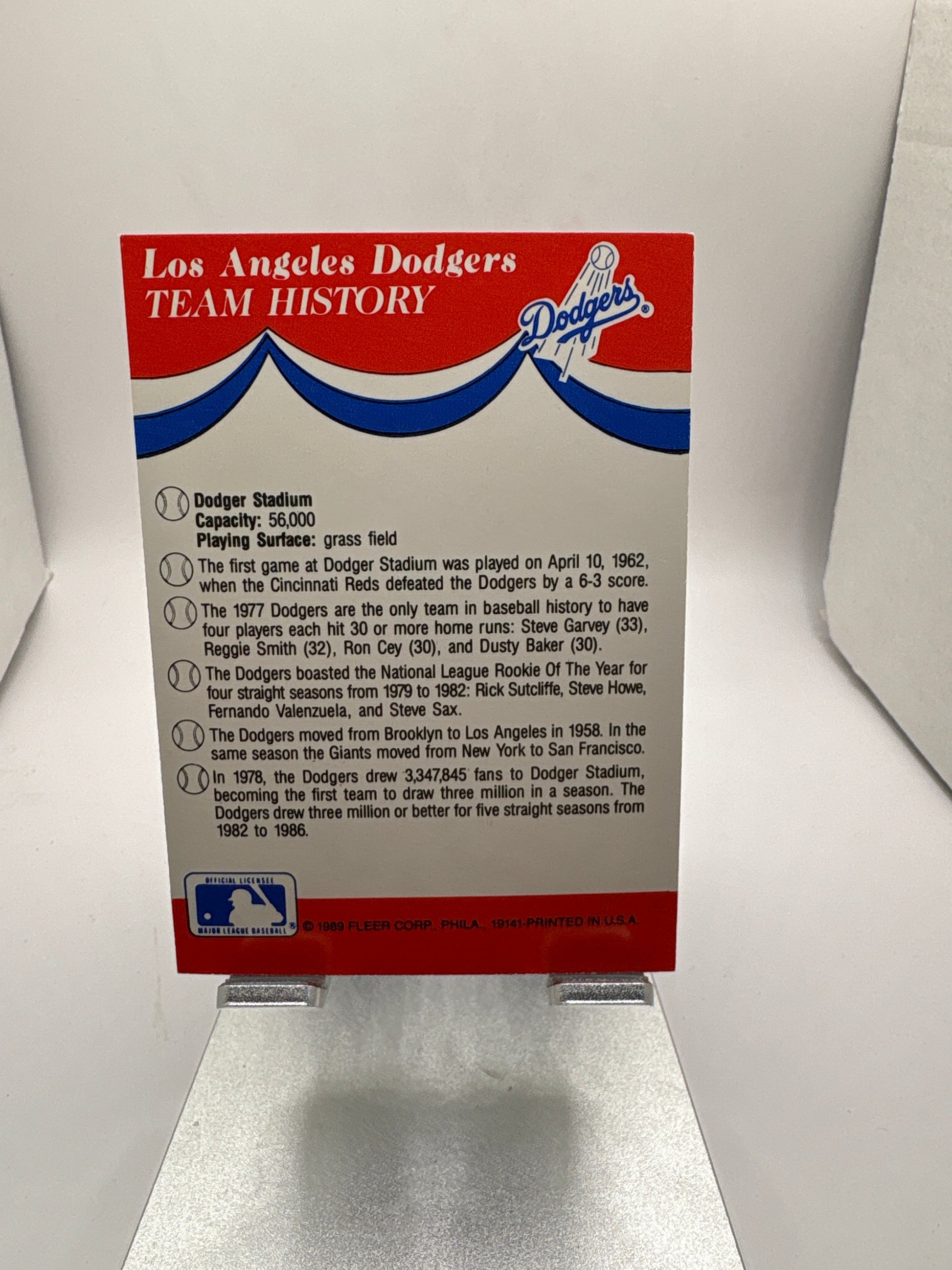 Fleer Los Angeles Dodgers Montreal Expos Oakland Athletics Seattle Mariners Baseball Stickers