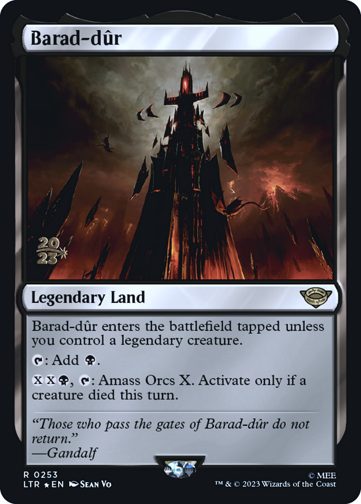 Barad-dûr (PRE-253) - Tales of Middle-earth Promos Foil