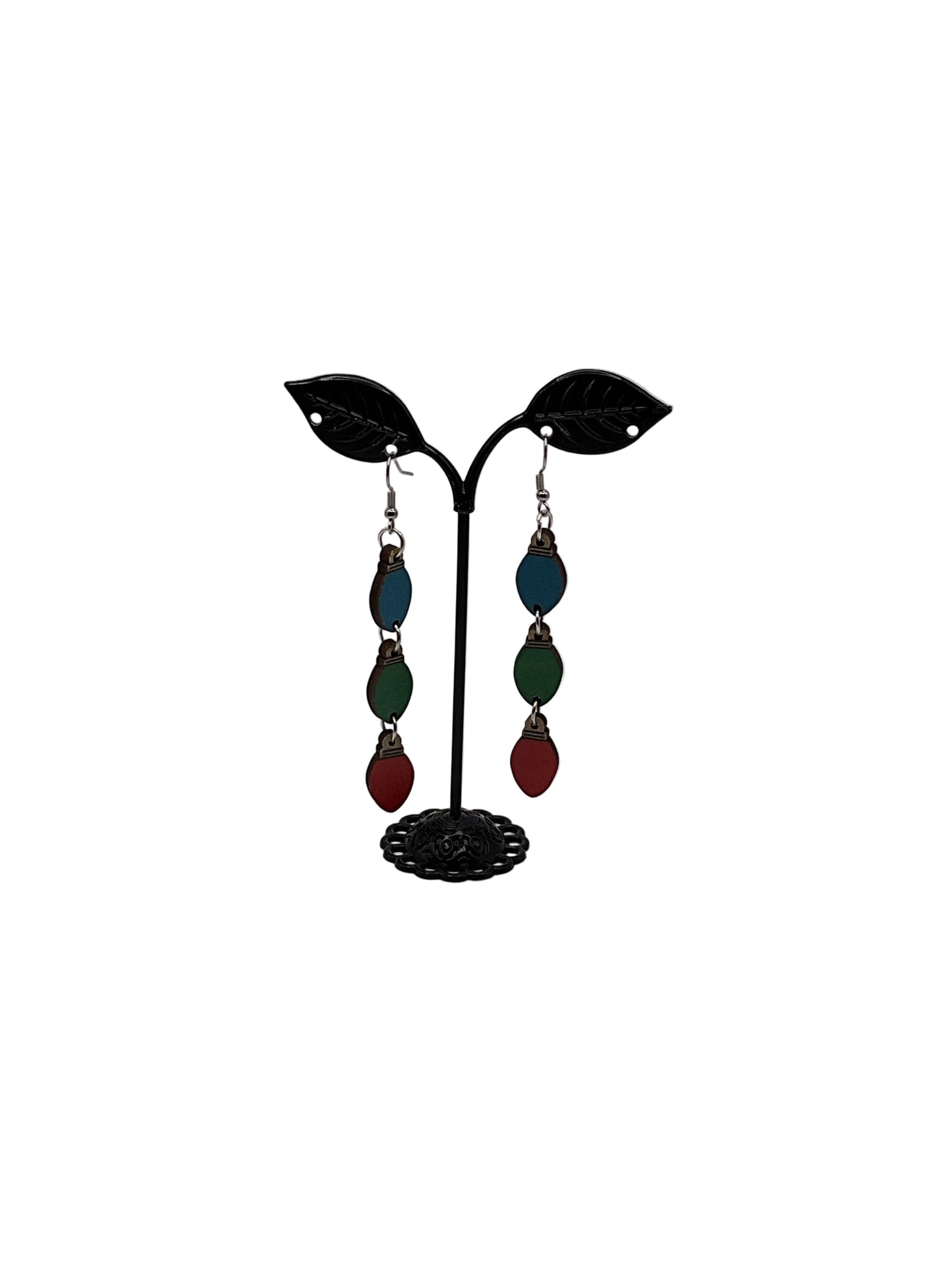 Christmas Light Earrings