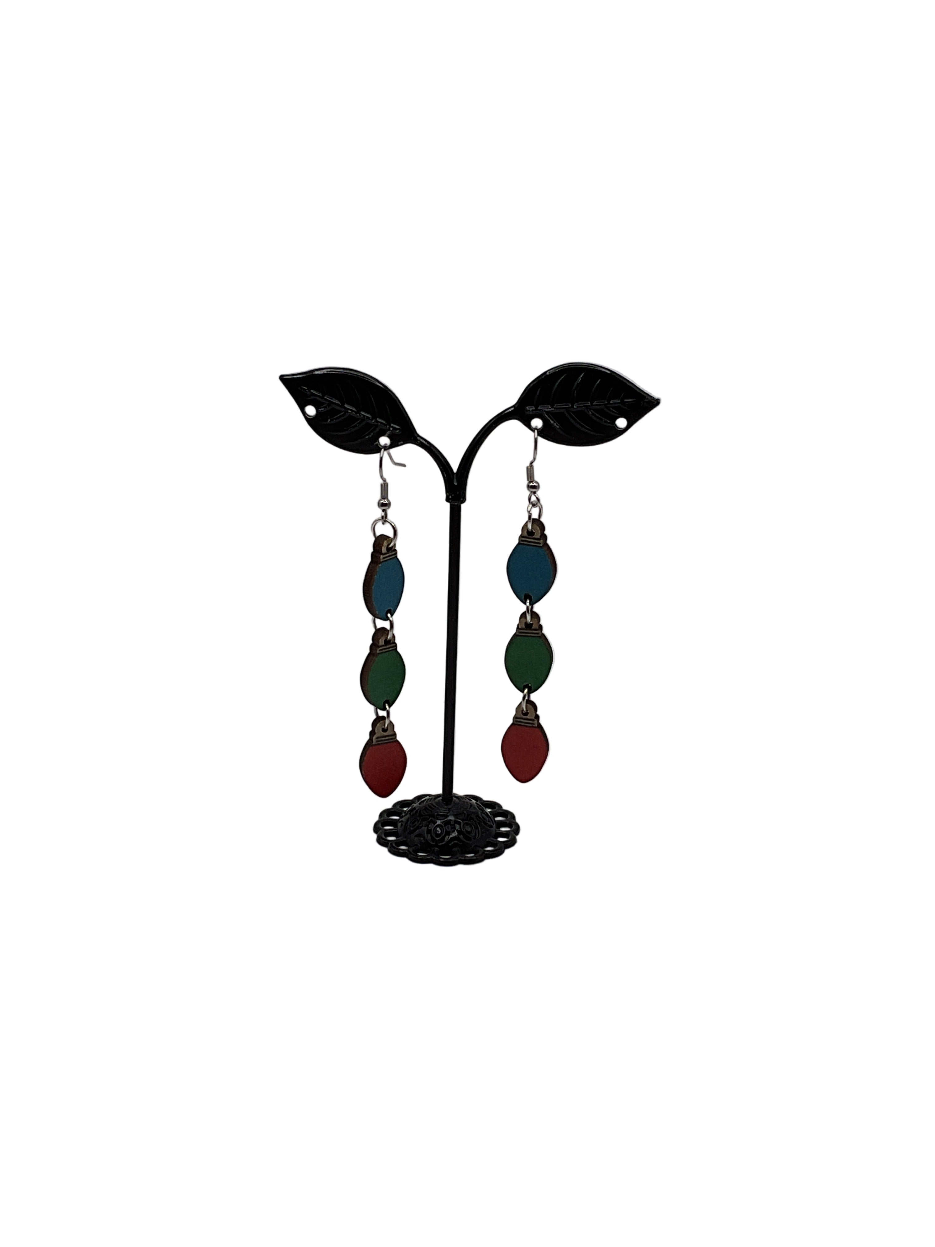 Christmas Light Earrings
