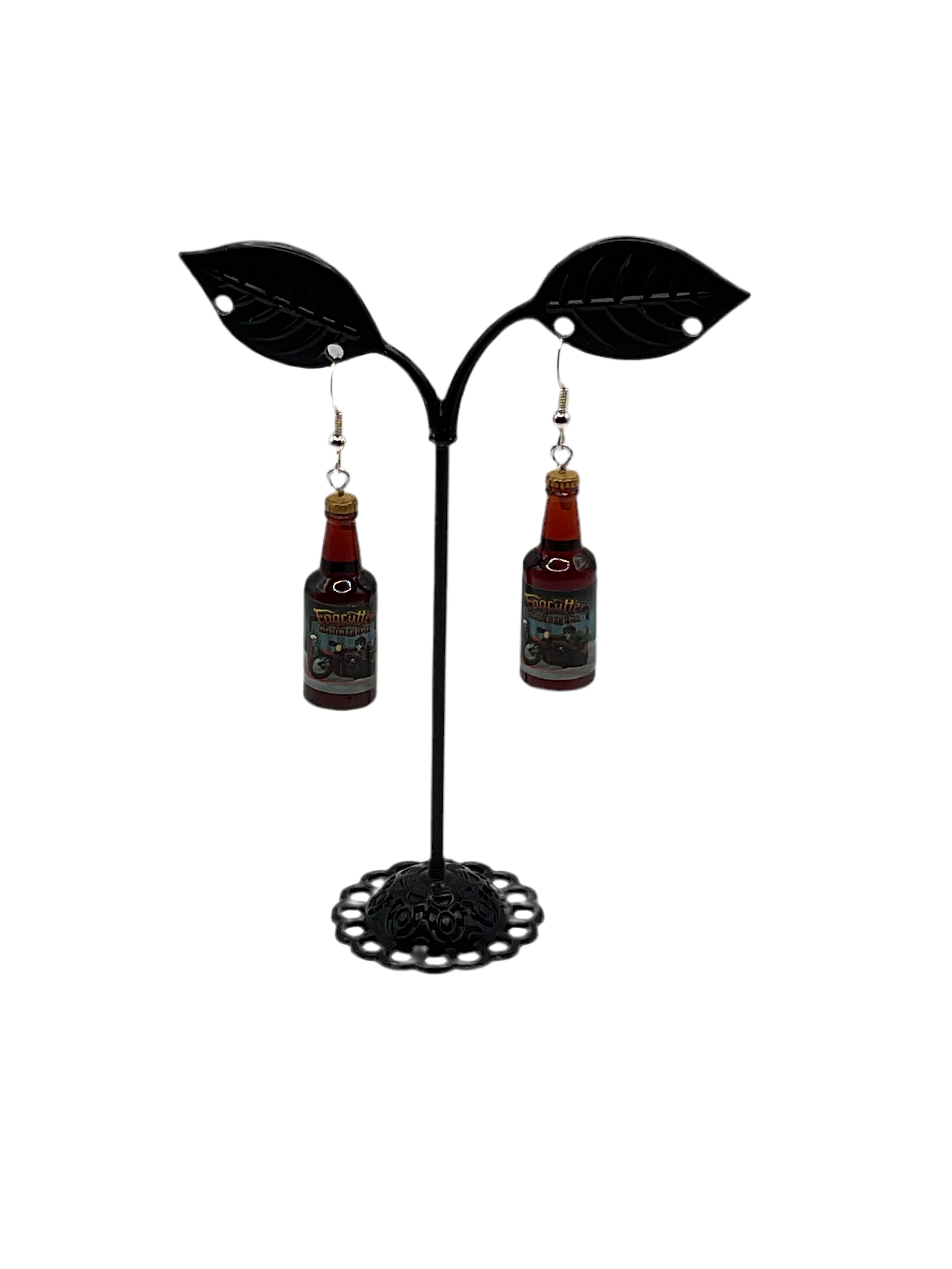 Fogcutter beer earrings