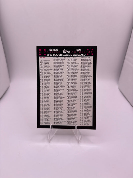 Topps Checklist