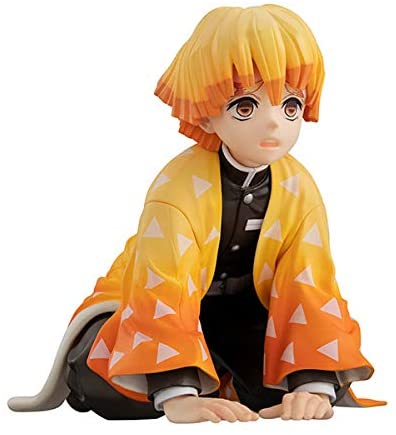 Megahouse G.E.M. Series Palm Size Demon Slayer Zenitsu Figure - Collectors World Toys Hover Image