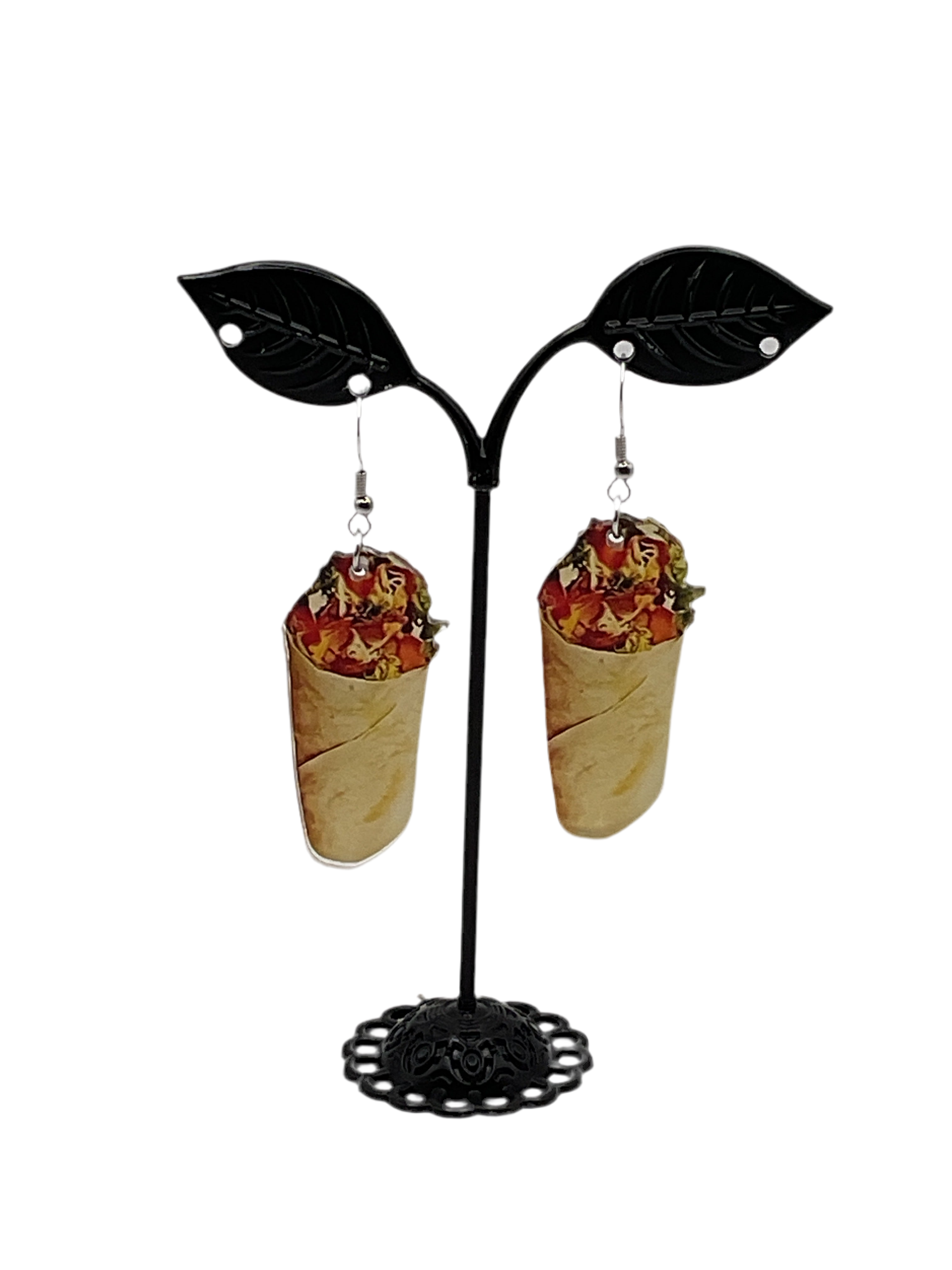 Chicken Wrap Earrings Main image