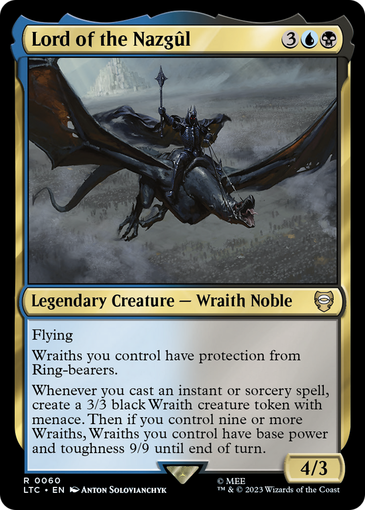 Lord of the Nazgûl (LTC-060) - Tales of Middle-earth Commander