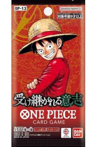 One Piece TCG - Will That is Passed Down OP-13 Japanese (1 Booster Pack) Hover Image