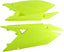 UFO SIDE PANEL COVER SET - SUZUKI RMZ450 18-21 / RMZ250 19-21 / FLORO YELO