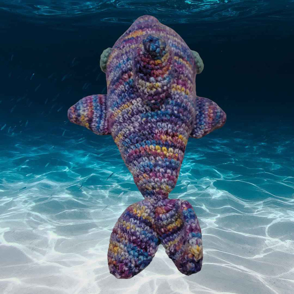 Hand Crocheted Dolphin