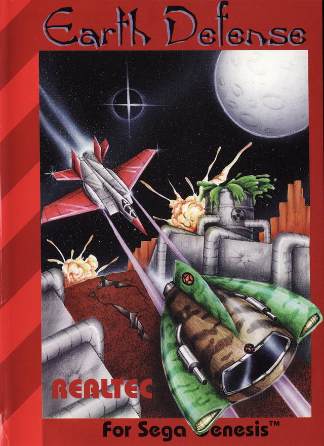Earth Defense (Sega Genesis) Main image