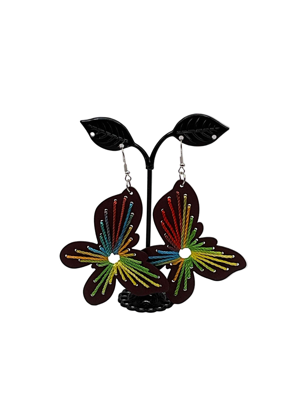 String Art Butterfly Earrings