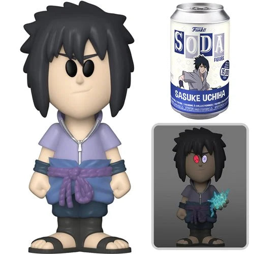 Funko Soda: Naruto Sasuke Uchiha Funko Soda Vinyl Figure with 1 in 6 Chance at Chase Main image