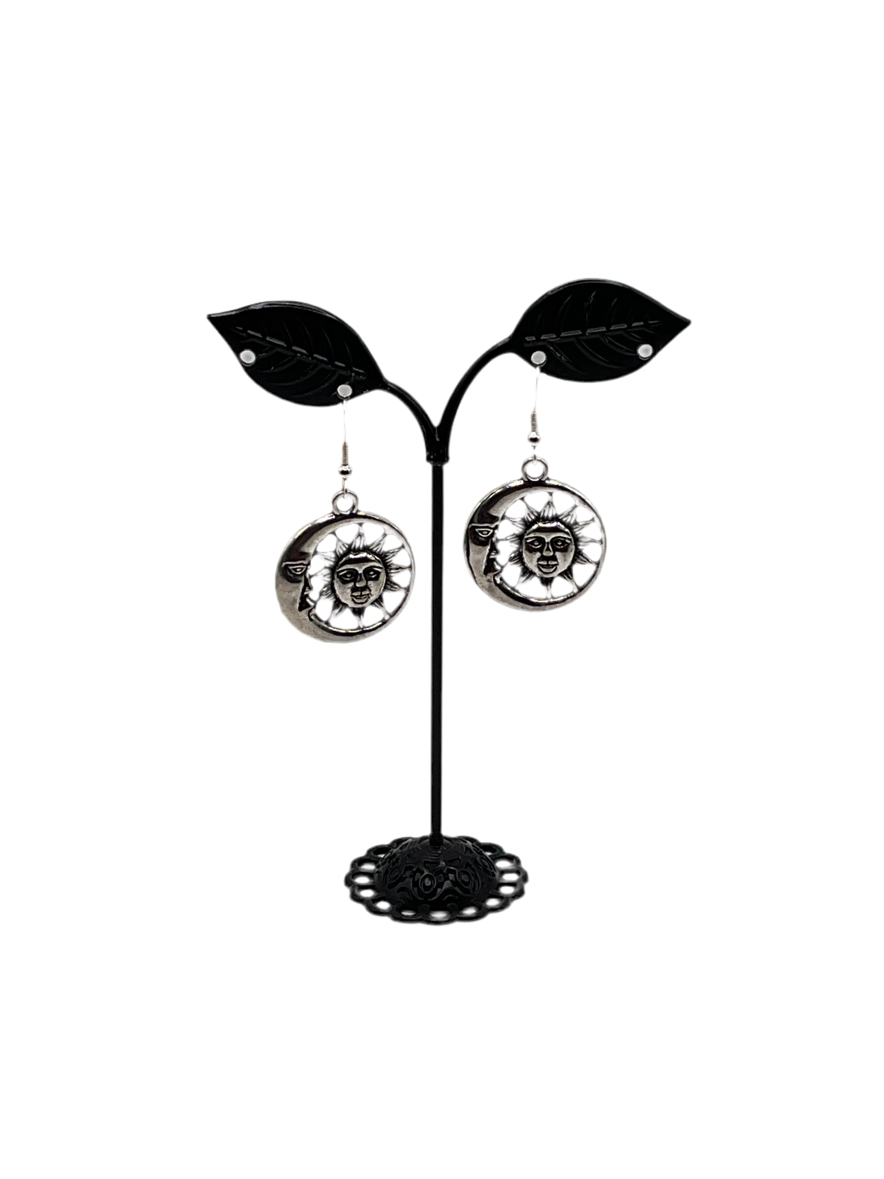 Sun and Moon Earrings