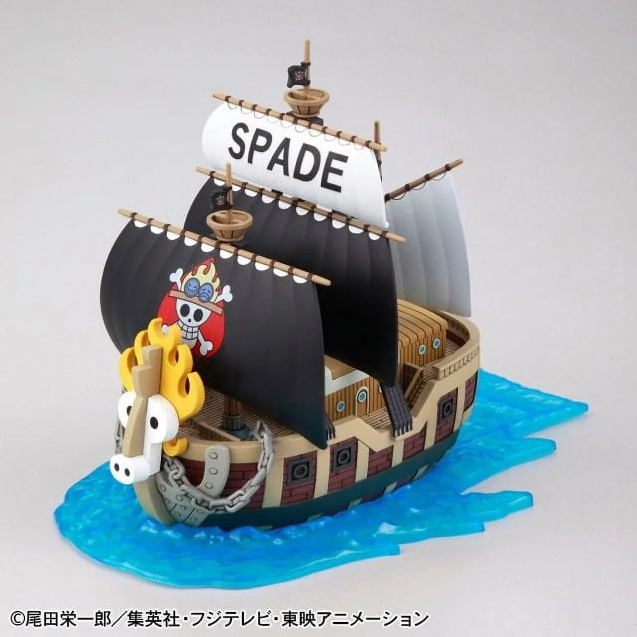 One Piece Grand Spade Pirates Ship Model Kit - Collectors World Toys