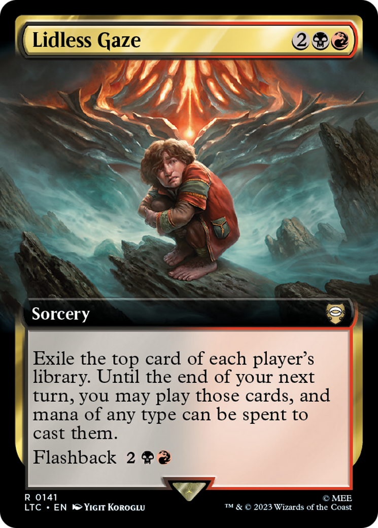 Lidless Gaze (LTC-141) - Tales of Middle-earth Commander: (Extended Art)