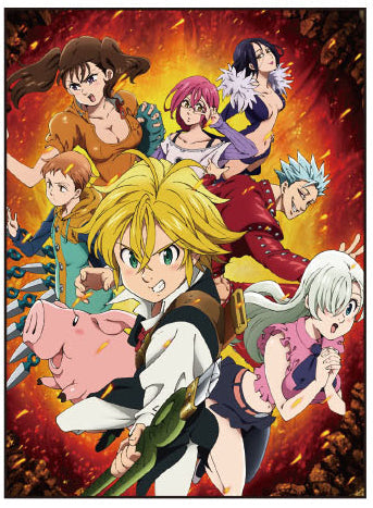 The Seven Deadly Sins Wallscroll - Collectors World Toys Hover Image