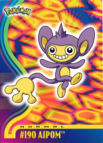 Aipom (190) [Topps Pokemon Johto Series 1] Main image