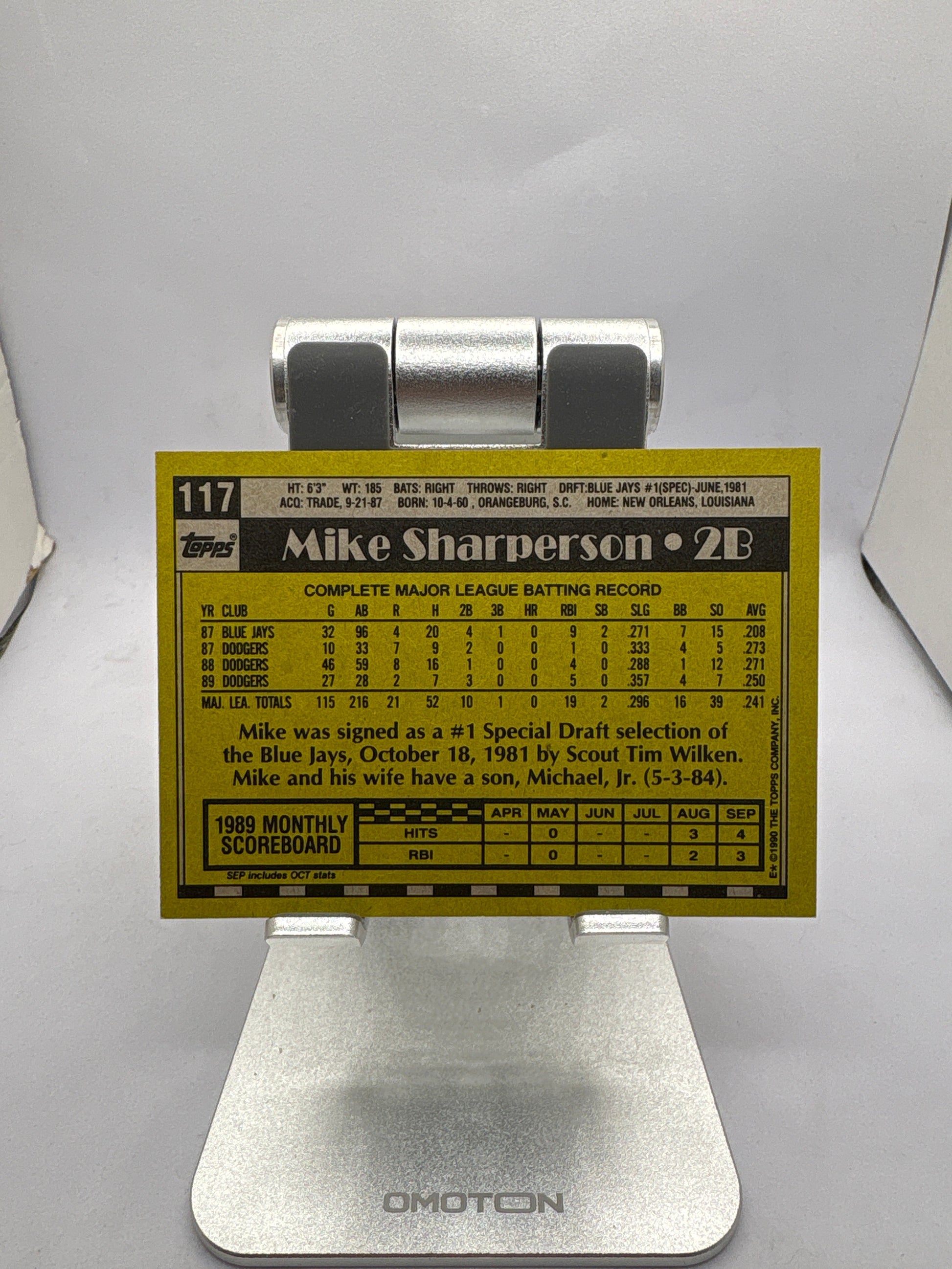 Topps Mike Sharperson