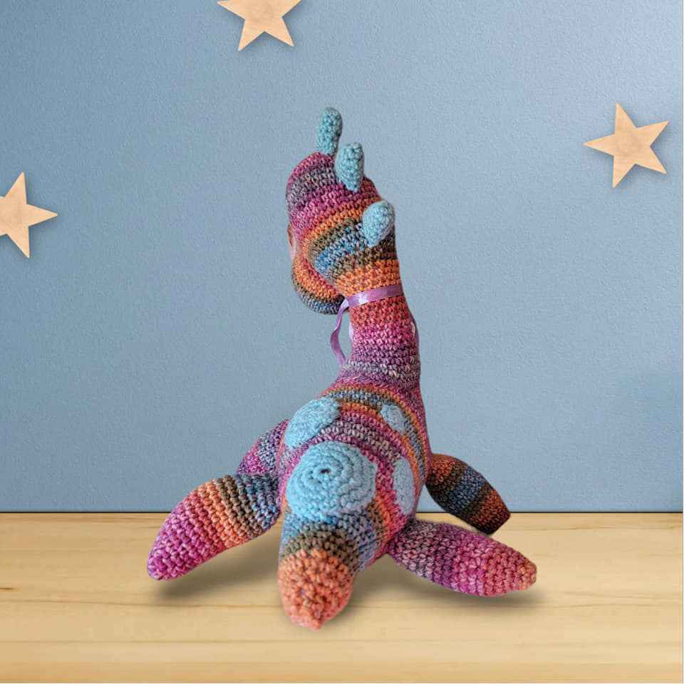 Hand Crocheted Loch Ness Monster