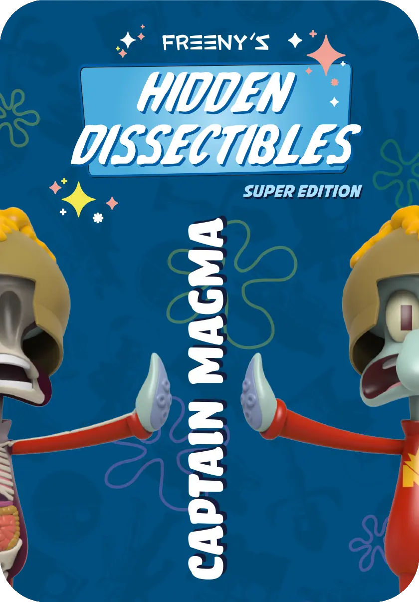 Freeny’s Hidden Dissectibles : SpongeBob SquarePants Series 04 (Super Edition) Blind Box (1 Blind Box) - Collectors World Toys