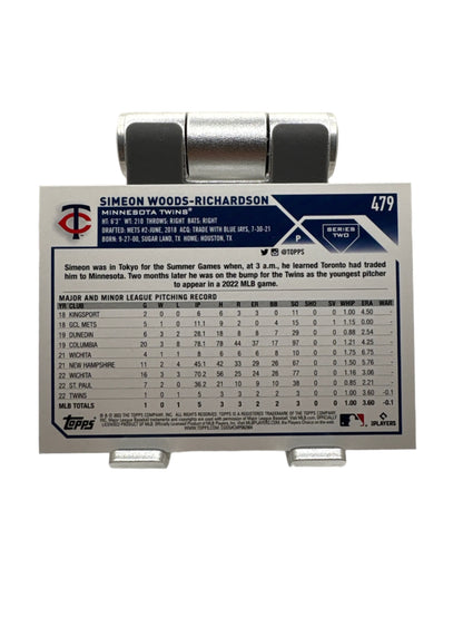 Topps Simeon Woods Richardson