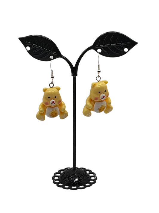 Care bear earrings