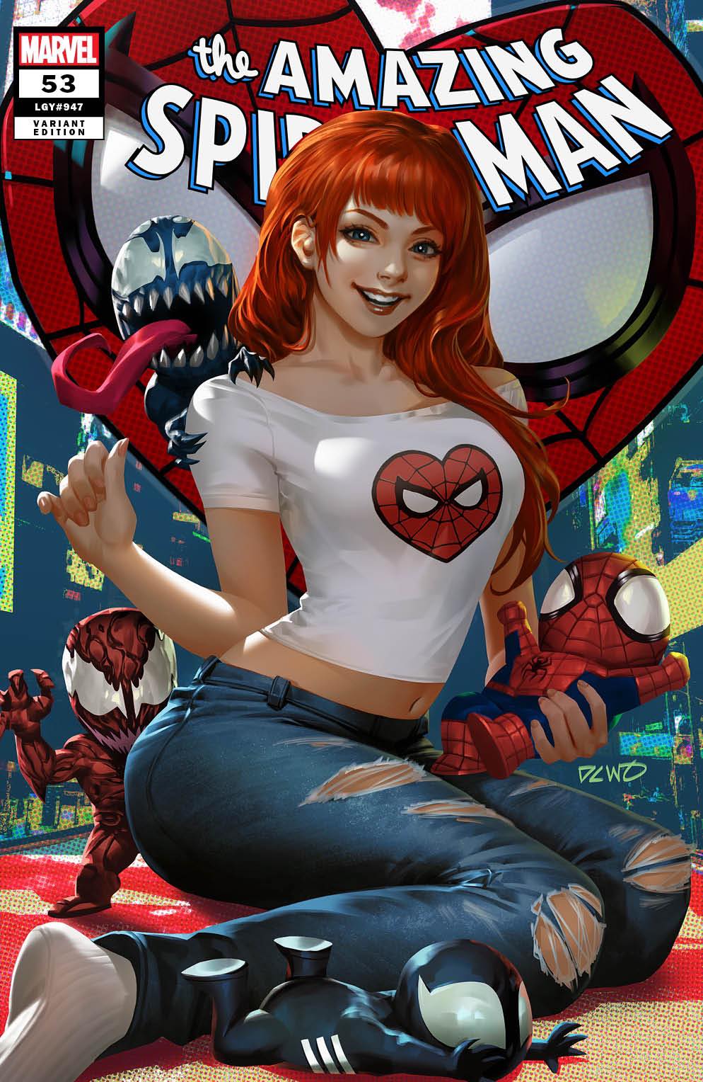 Amazing Spider-Man #53 Unknown Comics Derrick Chew Exclusive  Var (07/10/2024) - Collectors World Toys Main image