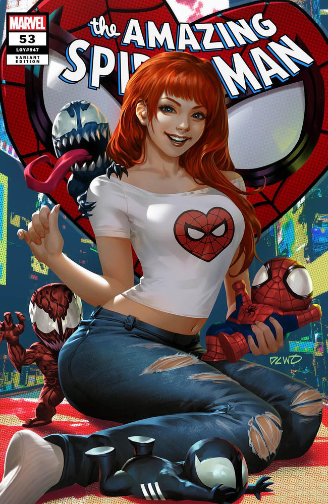 Amazing Spider-Man #53 Unknown Comics Derrick Chew Exclusive  Var (07/10/2024) - Collectors World Toys Hover Image