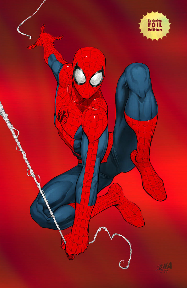 [Foil] Amazing Spider-Man #51 Unknown Comics David Nakayama Exclusive Virgin Color Bleed Var (06/05/2024) Main image