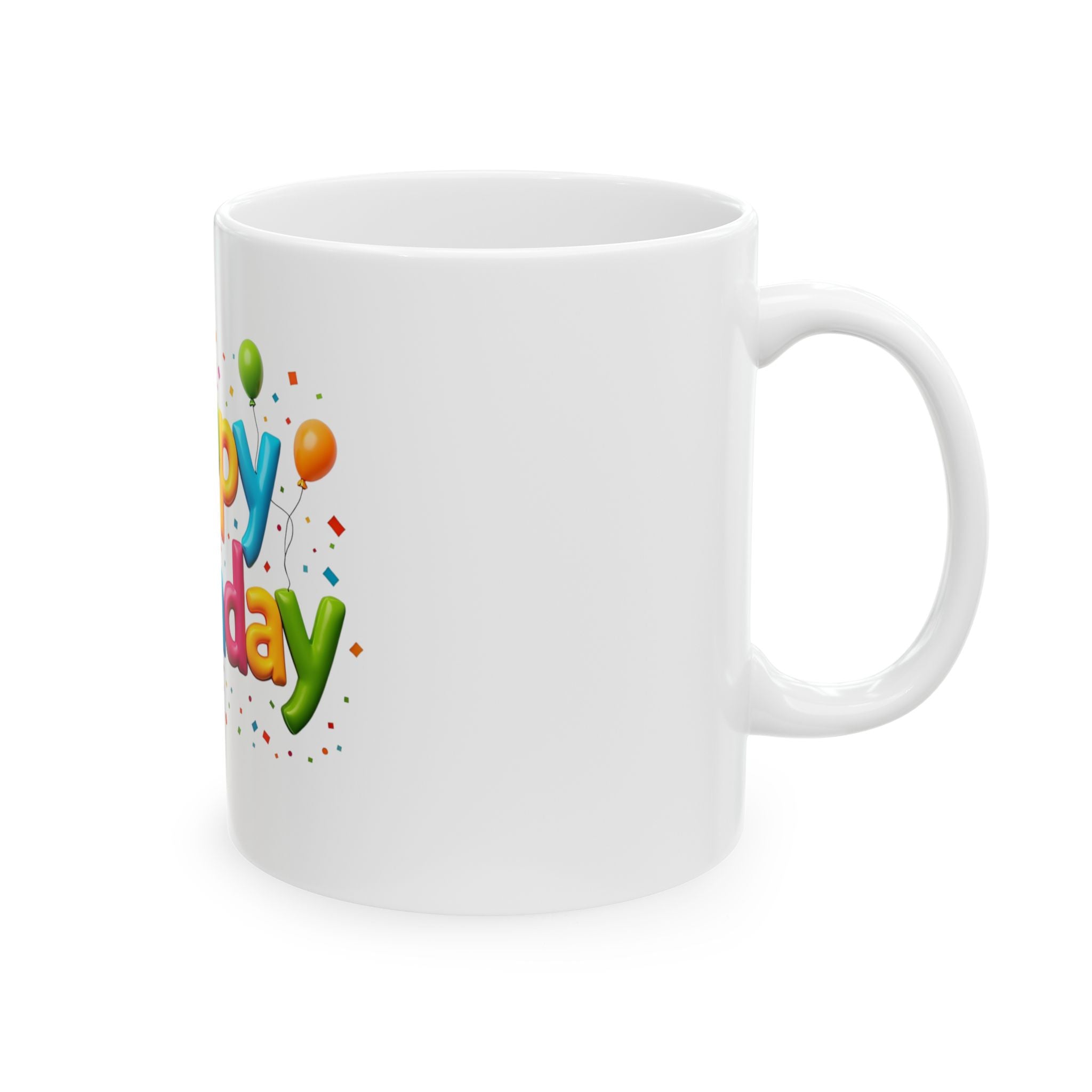 Happy Birthday Ceramic Mug -