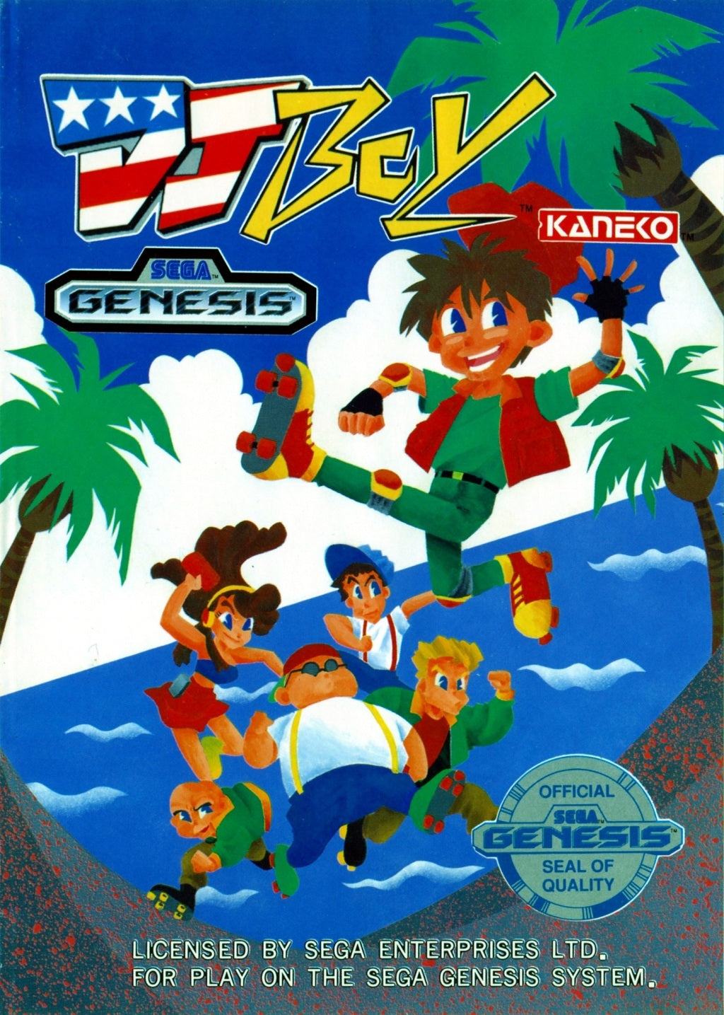 DJ Boy (Sega Genesis) Main image