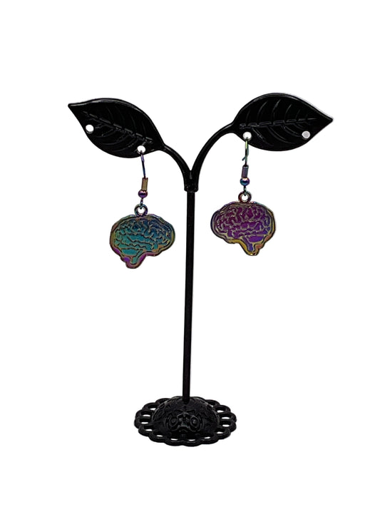 Brain Earrings