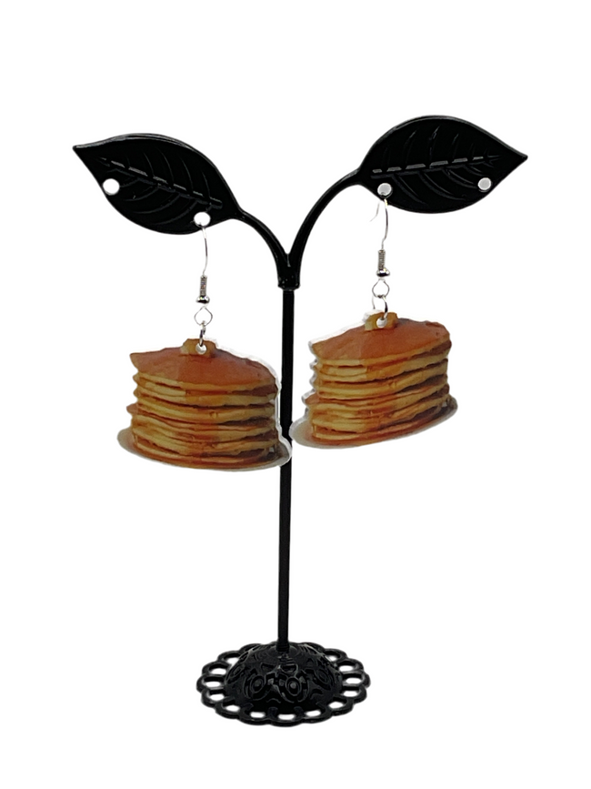Pancake earrings - Collectors World Toys Hover Image