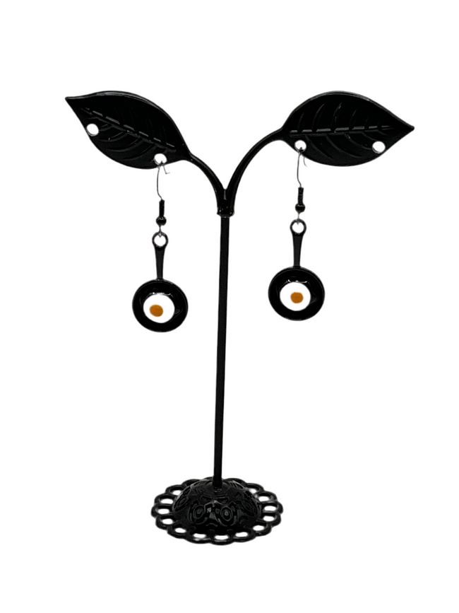 Skillet earrings Hover Image